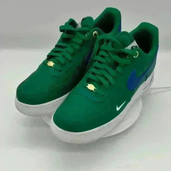 Nike Air Force 107 Elevate "40TH" Malachite/BlueJay-Sail-White ``AIRFORCE1'' M11 - Picture 8 of 15